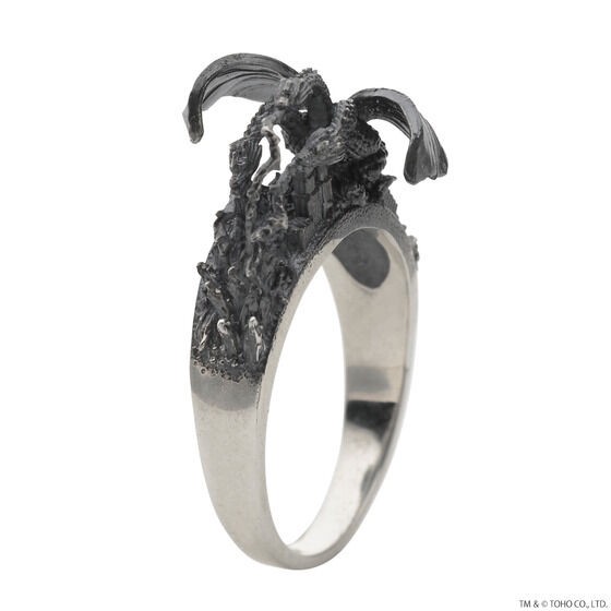 PRE-ORDER : Godzilla King Ghidorah Silver Ring