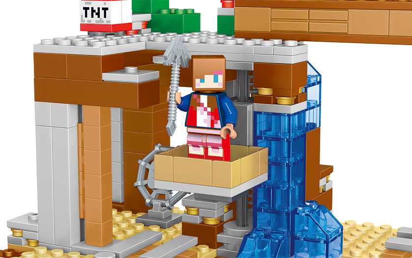 Qunlong QL0514 Minecraft Reston Fortress 493pcs