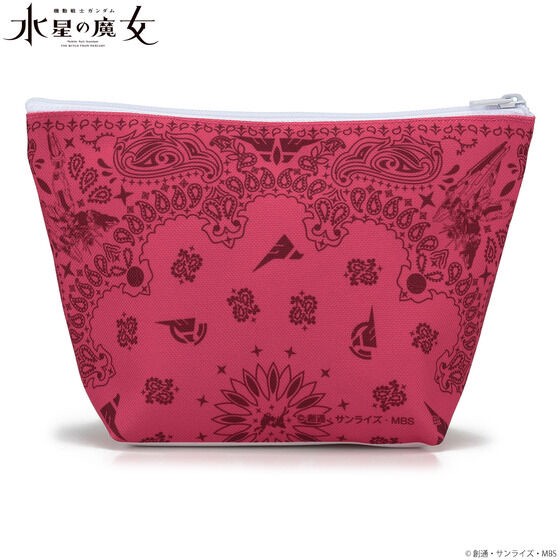 PRE-ORDER : Mobile Suit Gundam The Witch from Mercury Bandana Pattern Series Pouch