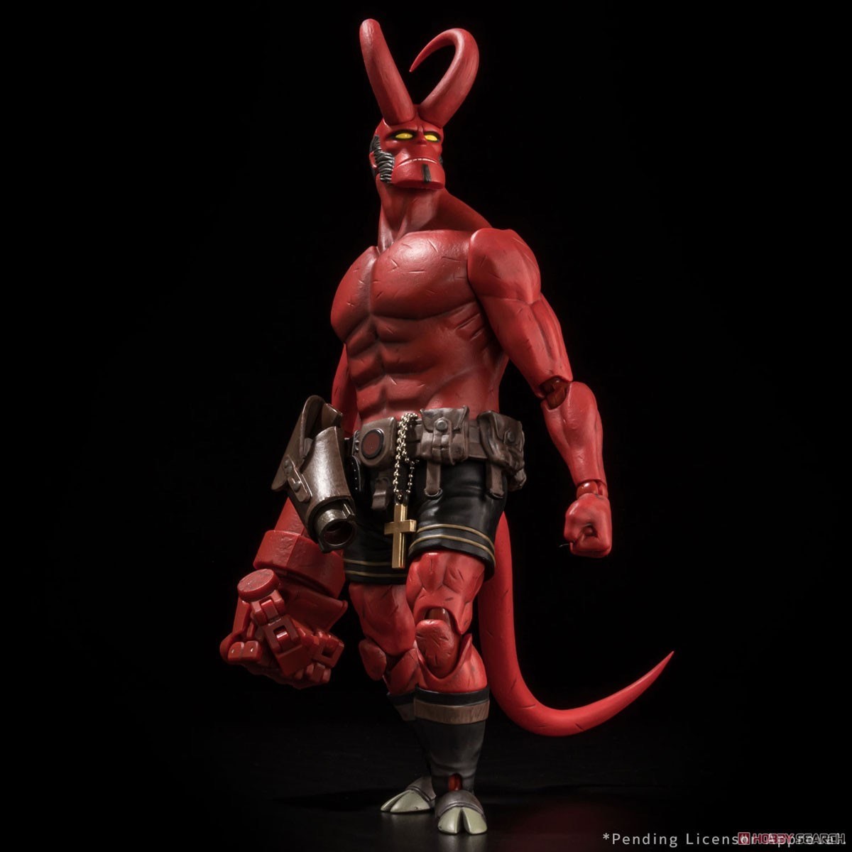 Pre-order : 1/12 Scale Hellboy 30th Anniversary Edition Action Figure by 1000Toys