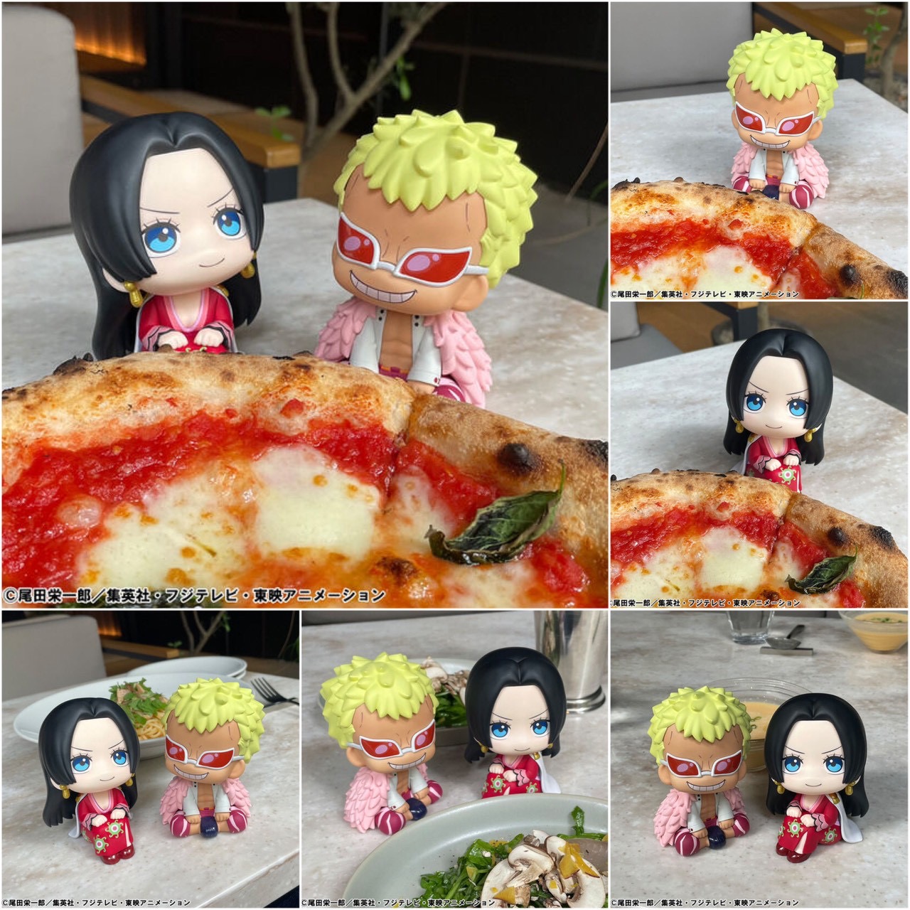 PRE-ORDER : Rukappu ONE PIECE Boa Hancock & Donquixote Doflamingo Set (Includes Limited Edition Drawstring Pouch)