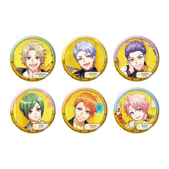 PRE-ORDER : A3! Hologram Can Badge ~Happy x 5 Birthday Summer Troupe!~