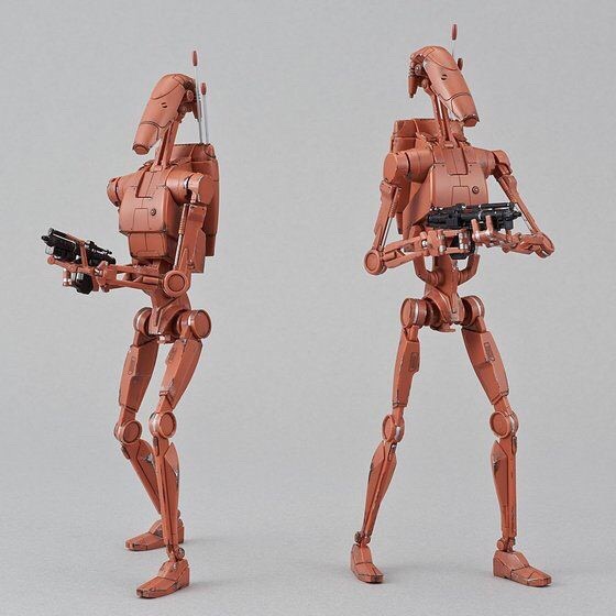 PRE-ORDER : 1/12 BATTLE DROID (GEONOSIS COLOR) SET PLASTIC MODEL