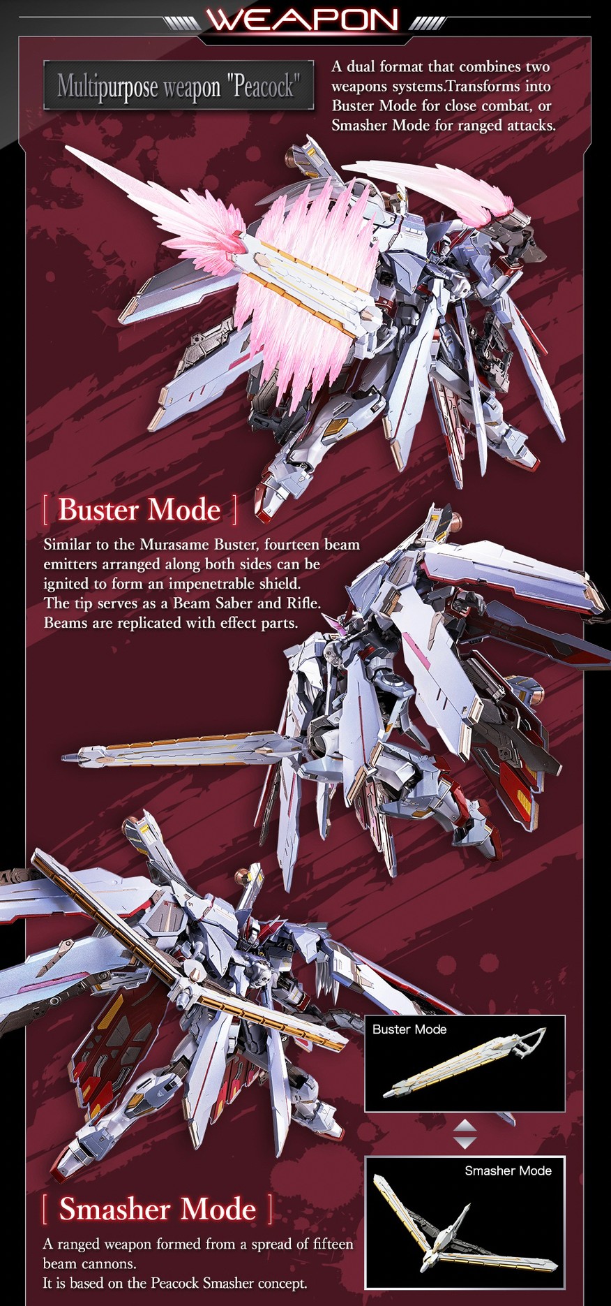 Gundam - METAL BUILD Crossbone Gundam X-0 Full Cloth by Premium Bandai (Lot JP มีกล่องน้ำตาล)