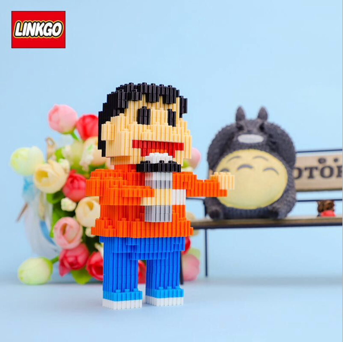 Linkgo 68133-68134, 68186-68189 Doraemon & friends (แบบเฟือง)