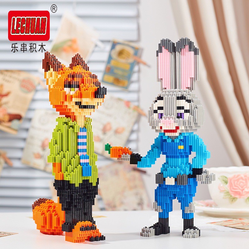 Lechuan 68631 - 68632 Naruto Shippuden / 68703 - 68704 Zootopia