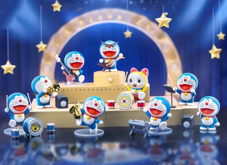 โมเดล โดราเอม่อน ได้ 1 ตัว | Doraemon Concert Series by 52TOYS