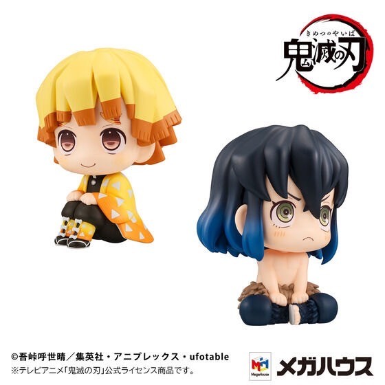 PRE-ORDER : Rukappu Zenitsu Agatsuma Nikkoto ver. & Inosuke Hashibira Mun! ver. [Limited cushion included]