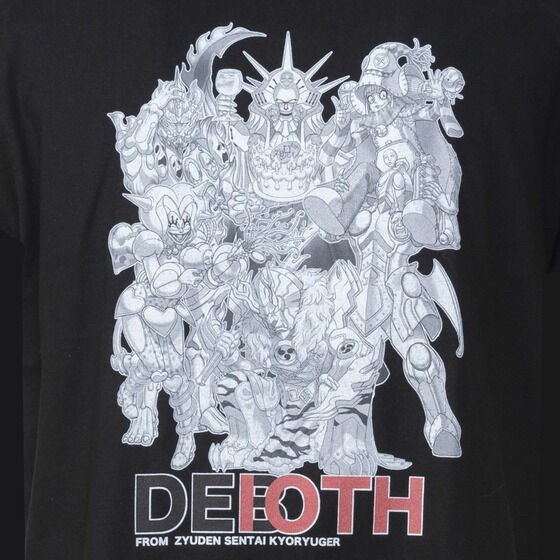 PRE-ORDER : K-Suke Design Zyuden Sentai Kyoryuger 10th Anniversary Deboth Army T-shirt