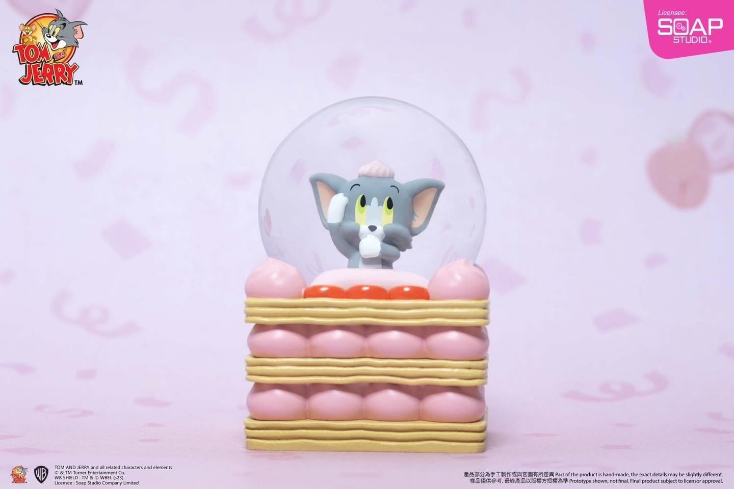 Tom & Jerry Dessert Series Mini Snow Globe by Soap Studio