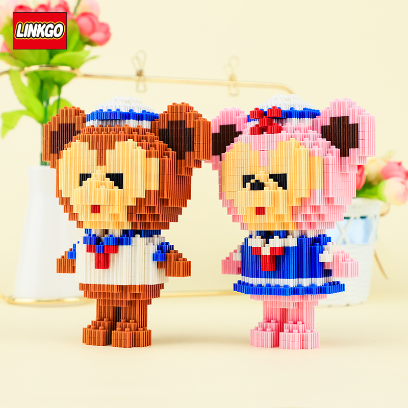 Linkgo 68205-68208 Animals (แบบเฟือง)