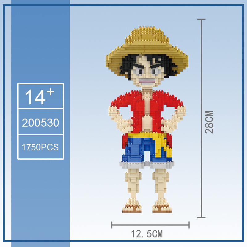 Lp 200530 One Piece Luffy 1750pcs