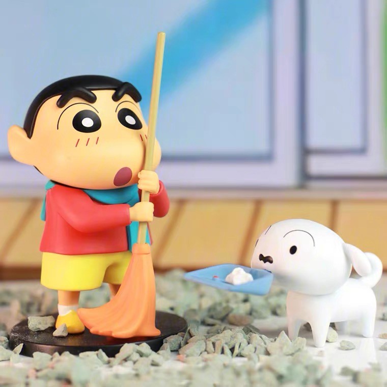 Crayon Shinchan Daily Activities Series by 52Toys (Set of 6+1secret)