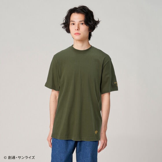 PRE-ORDER : Mobile Suit Gundam Mark Basic Line Embroidery T-shirt
