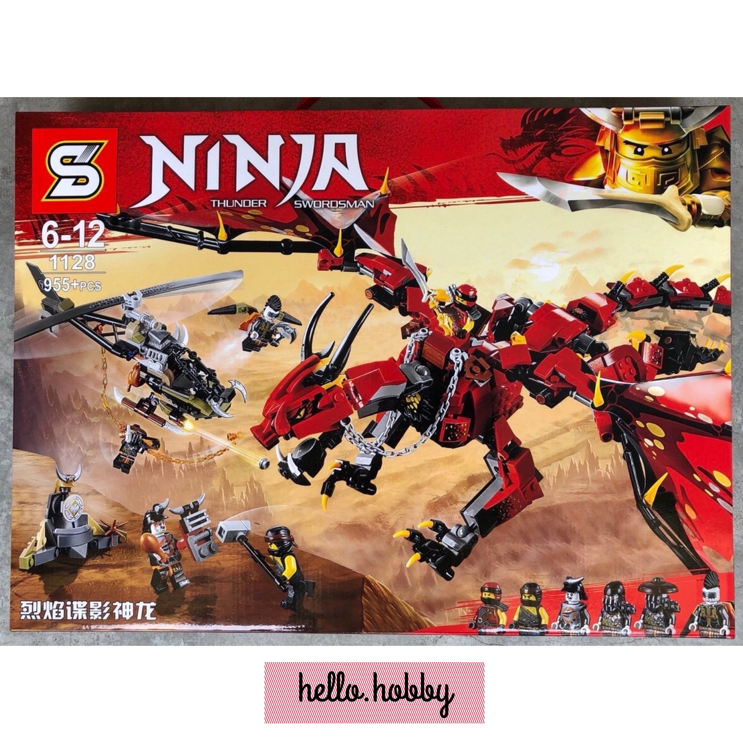 SY 1128 Ninjago Firstbourne 955pcs