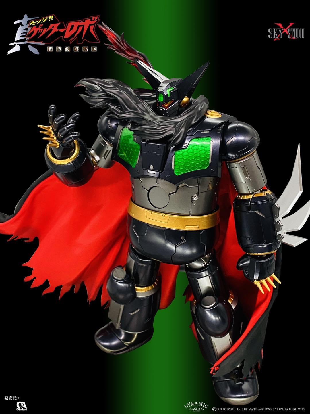 Pre-order : "Getter Robot: The Last Day" Black Getter by Sky X Studio