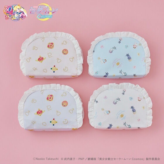 PRE-ORDER : Movie version "Sailor Moon Cosmos" x RoseMarie seoir Collaboration Holiday Pouch (4 types)