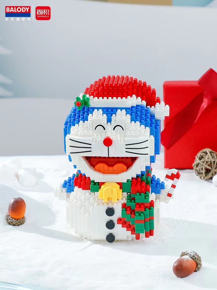 Balody 16300-16303 Doraemon Merry Christmas Theme