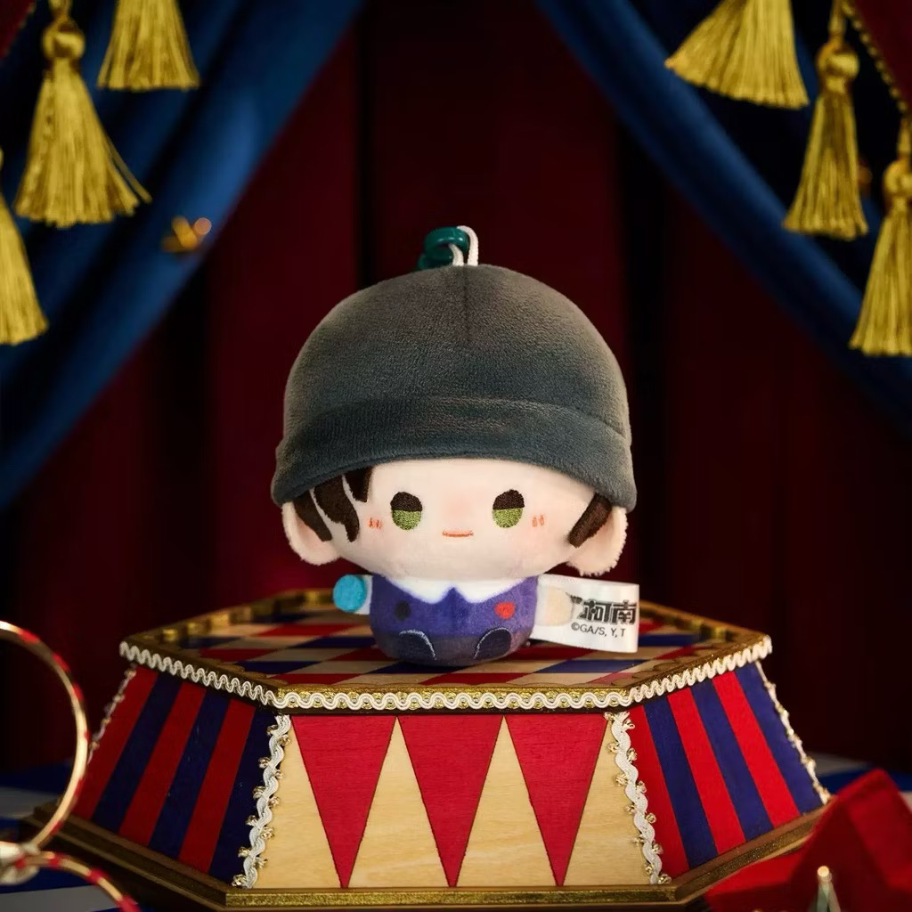 ตุ๊กตาพวงกุญแจ MINIDOLL - Detective Conan - Magic Stage Series - Round Keychain Plush Toy by SCLA