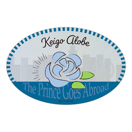 PRE-ORDER : New Prince of Tennis The Prince Goes Abroad Luggage Sticker Set
