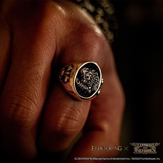 PRE-ORDER : ELDEN RING x LEATHERS AND TREASURES Godfrey Ring