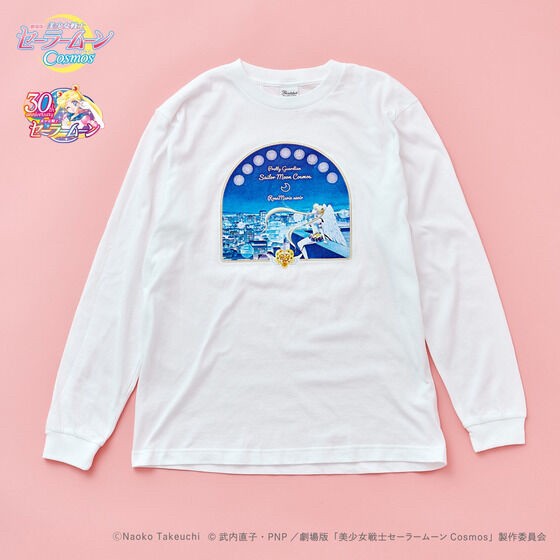 PRE-ORDER : Movie version "Sailor Moon Cosmos" x RoseMarie seoir Long Sleeve T-shirt
