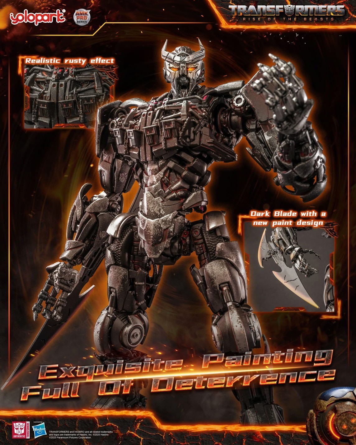 Pre-order : AMK PRO Series Transformers: Rise of the Beasts Scourge Model Kit by YOLOPARK