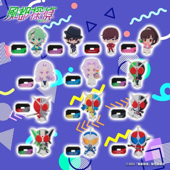 PRE-ORDER : Futo Detectives Deformed Acrylic Stand All 13 Types