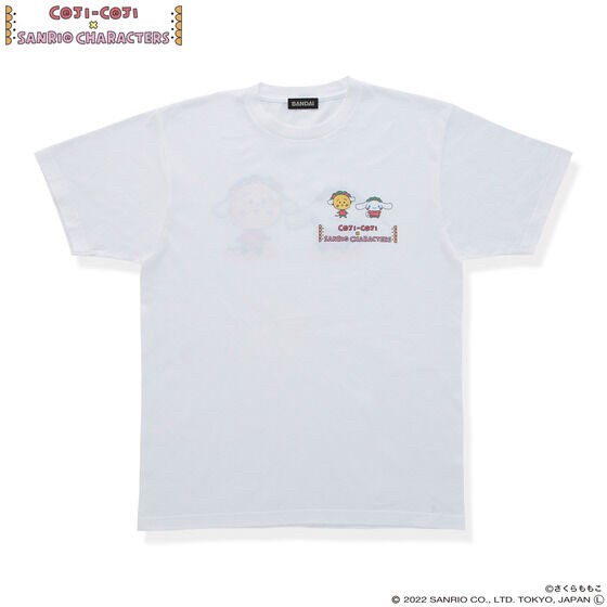 PRE-ORDER : Coji-Coji x Sanrio Characters T-shirts (3 types in total)