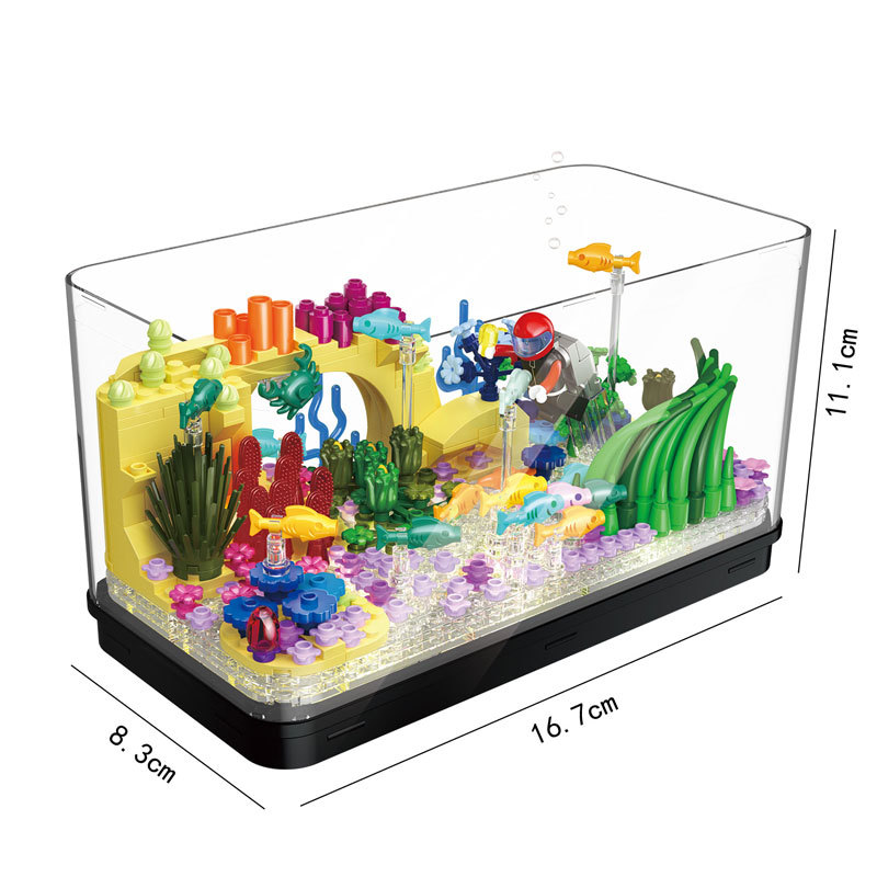 Zhe Gao DZ 6101 Aquarium Ocean World 559pcs
