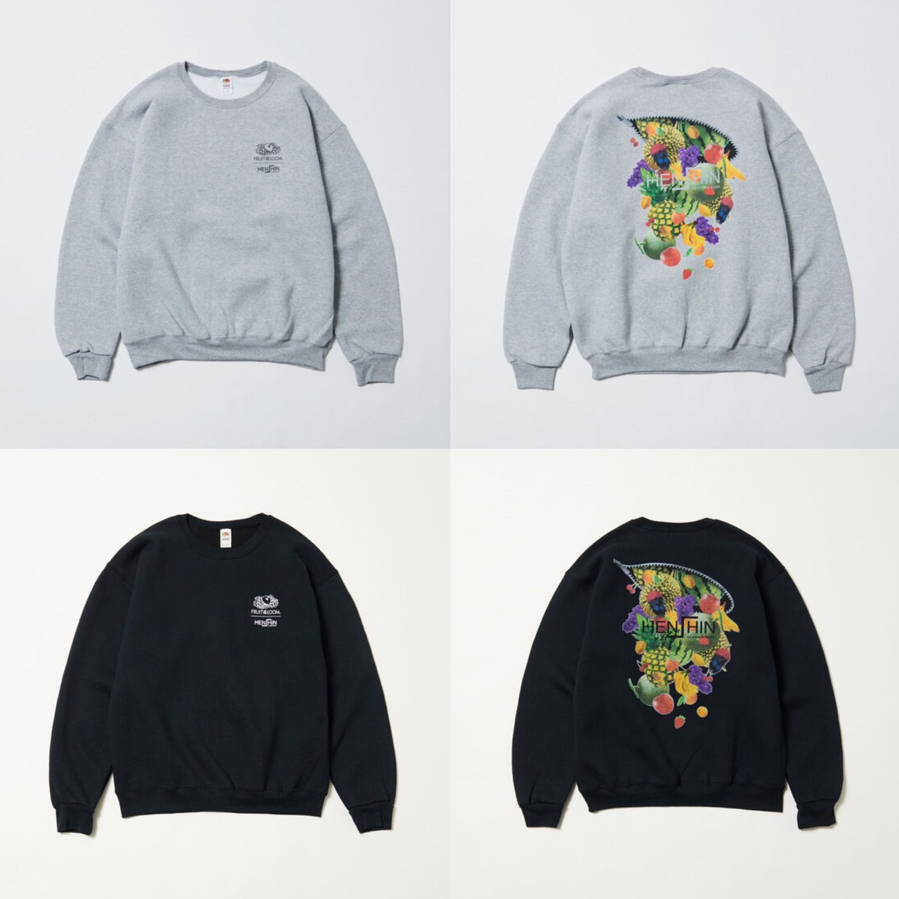 PRE-ORDER : Kamen Rider Gaim | HENSHIN by KAMEN RIDER × FRUIT OF THE LOOM Crew Sweat