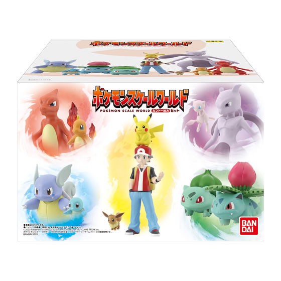 Pokemon Scale World Kanto Region Set by Bandai