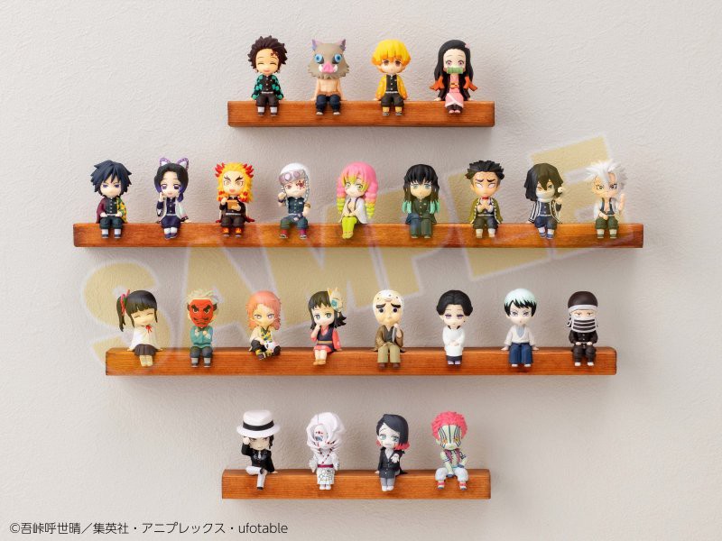 Pre-order : Sitting Position The Complete 25 Figures Demon Slayer: Kimetsu no Yaiba by Kitan Club