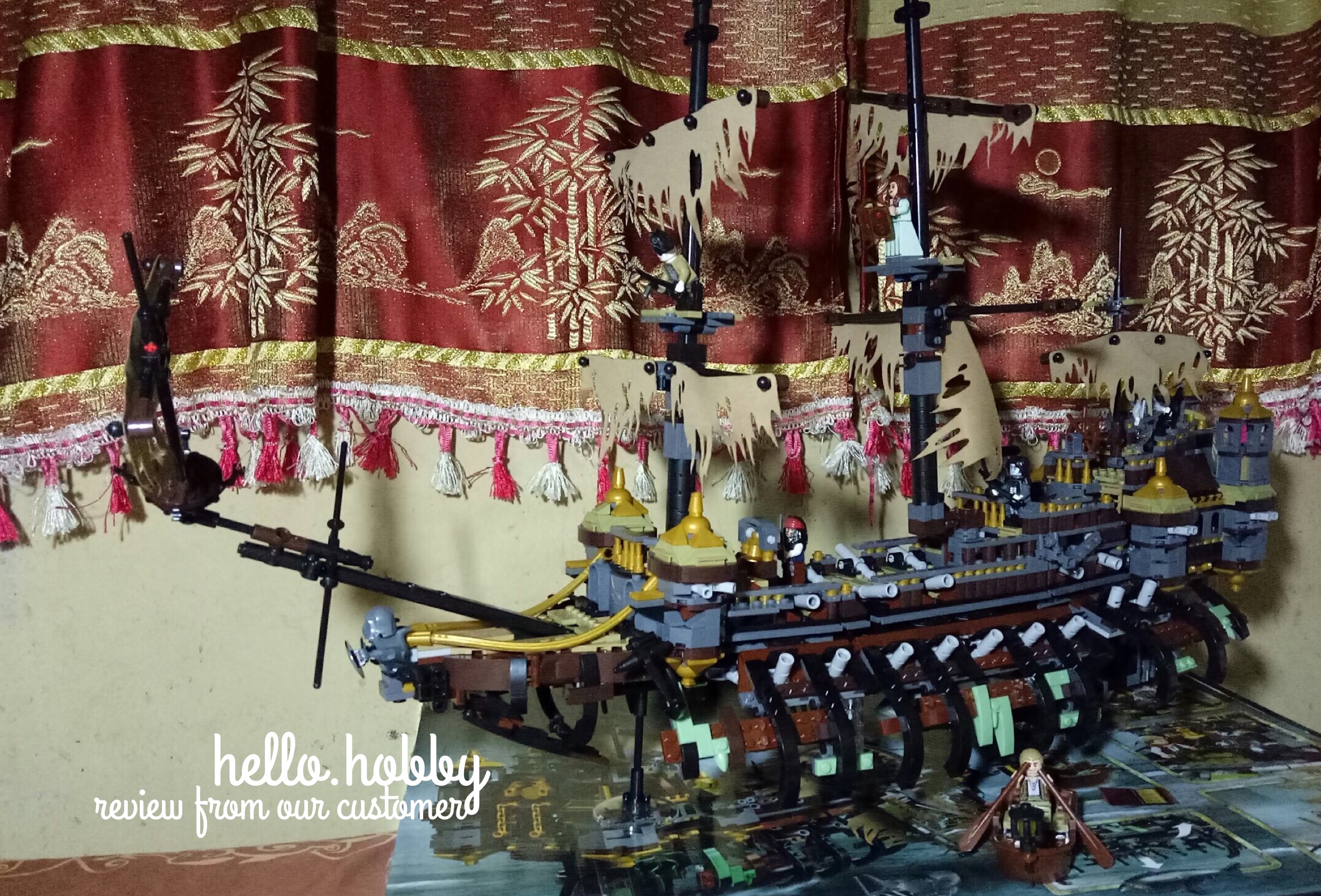 Bela 10680 Pirates of Carribbeans The Silent Mary 2324pcs