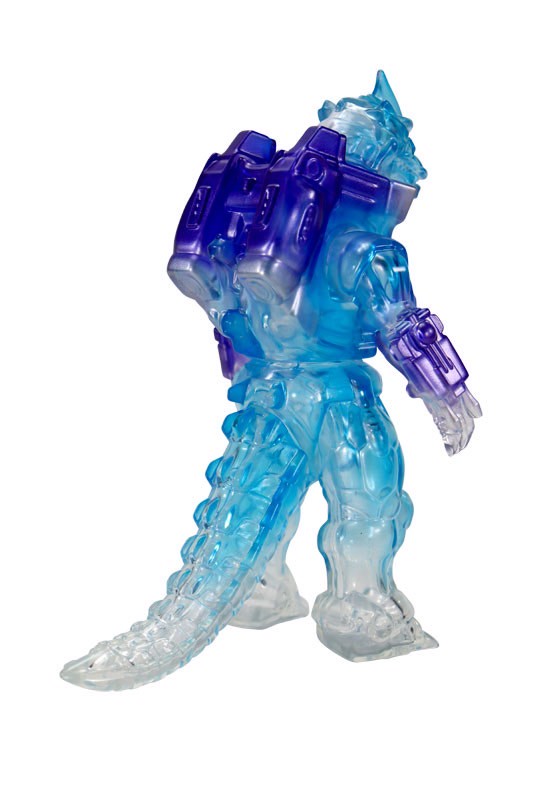 Godzilla - CCP Middle Size Series Godzilla EX Vol.5 Mechagodzilla (2002) Clear Blue Ver. Soft vinyl by CCP (Lot JP)