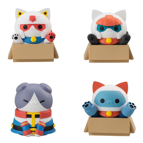 PRE-ORDER : MEGA CAT PROJECT Mobile Suit Gundam Mobile Suit Nyandam E.F.S.F. Nya! (Set of 8 with PB Bonus)