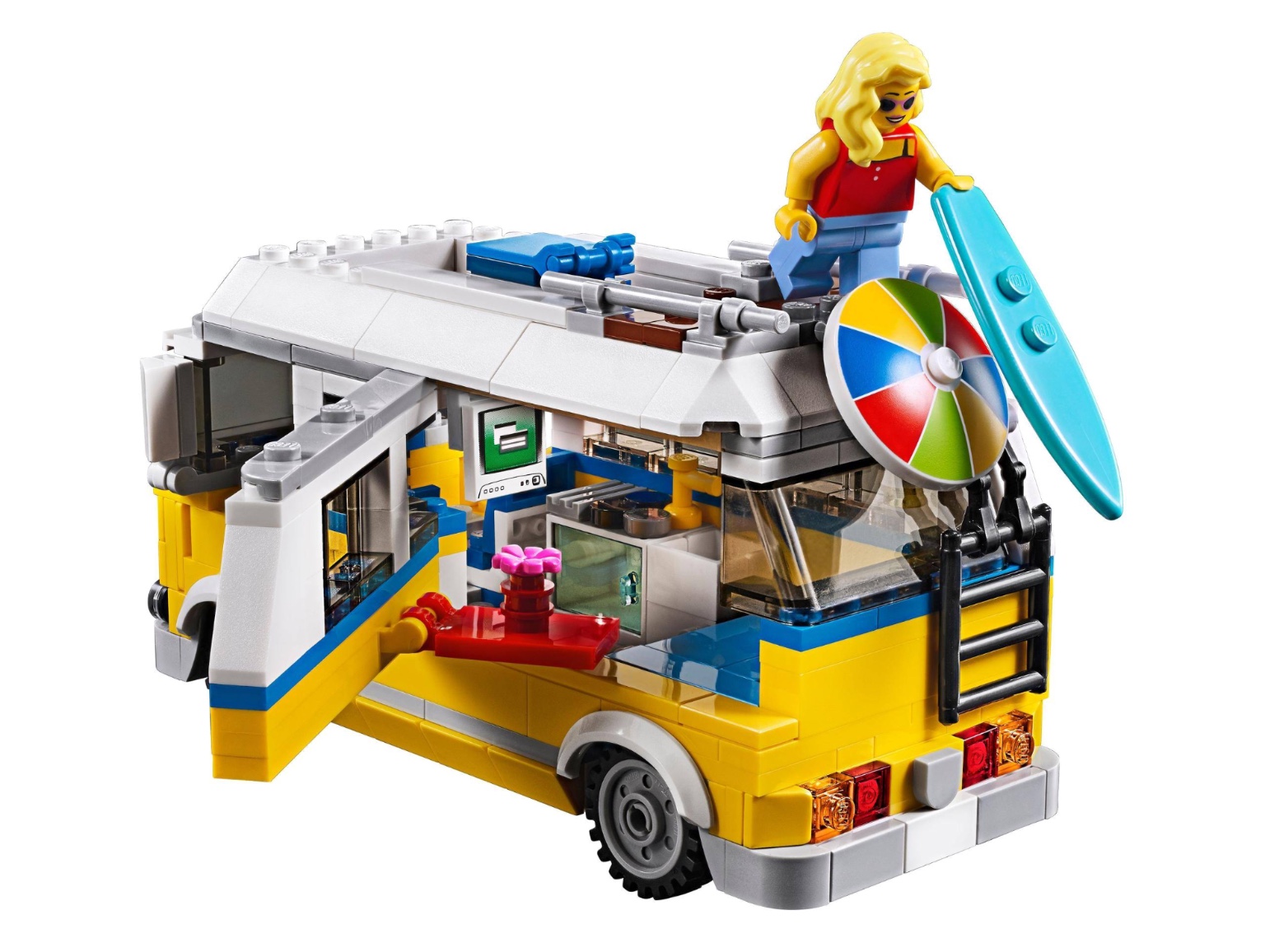 SY 1061 Minecraft Sunshine Surfer Van 429pcs
