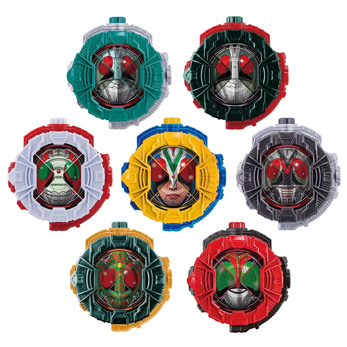 PRE-ORDER : DX Showa Rider Ridewatch Set