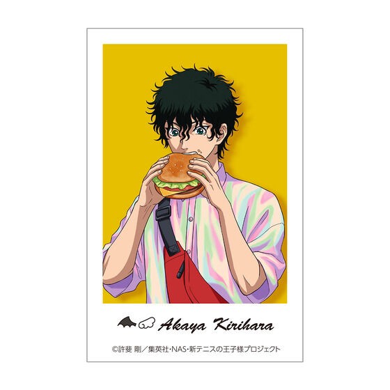 PRE-ORDER : New Prince of Tennis The Prince Goes Abroad Ver.A.KIRIHARA Luggage Tag with Illustration Sheet