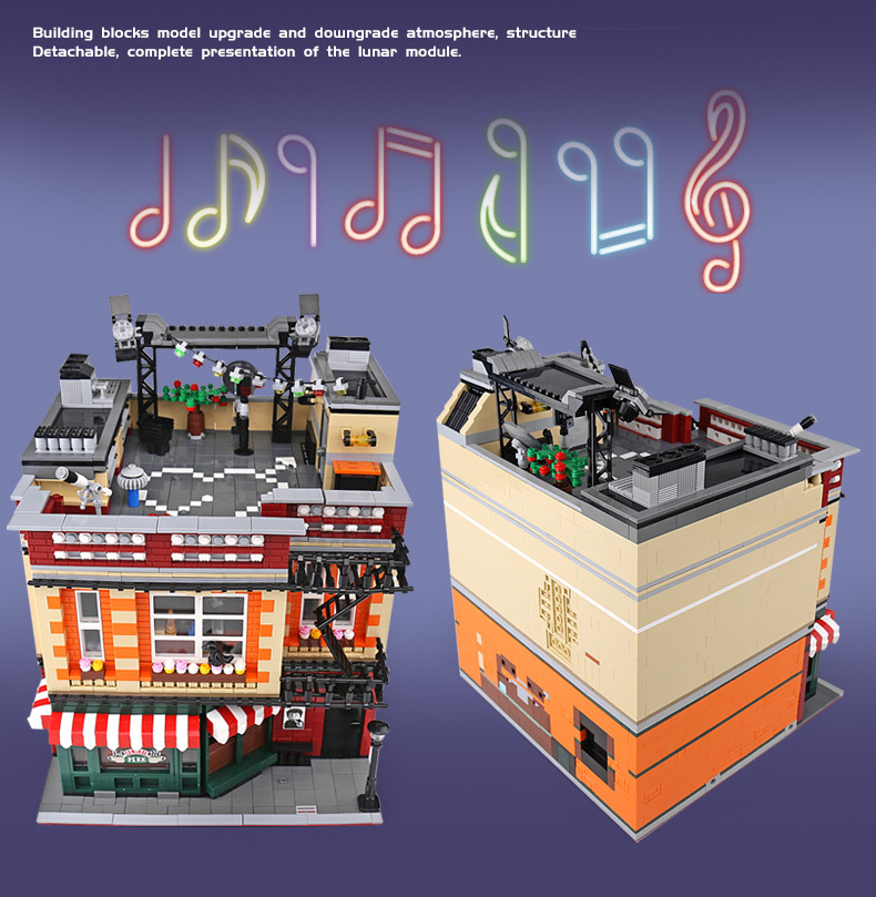 Urge UG 10189 Central Perk Big Bang Theory modular 4638pcs