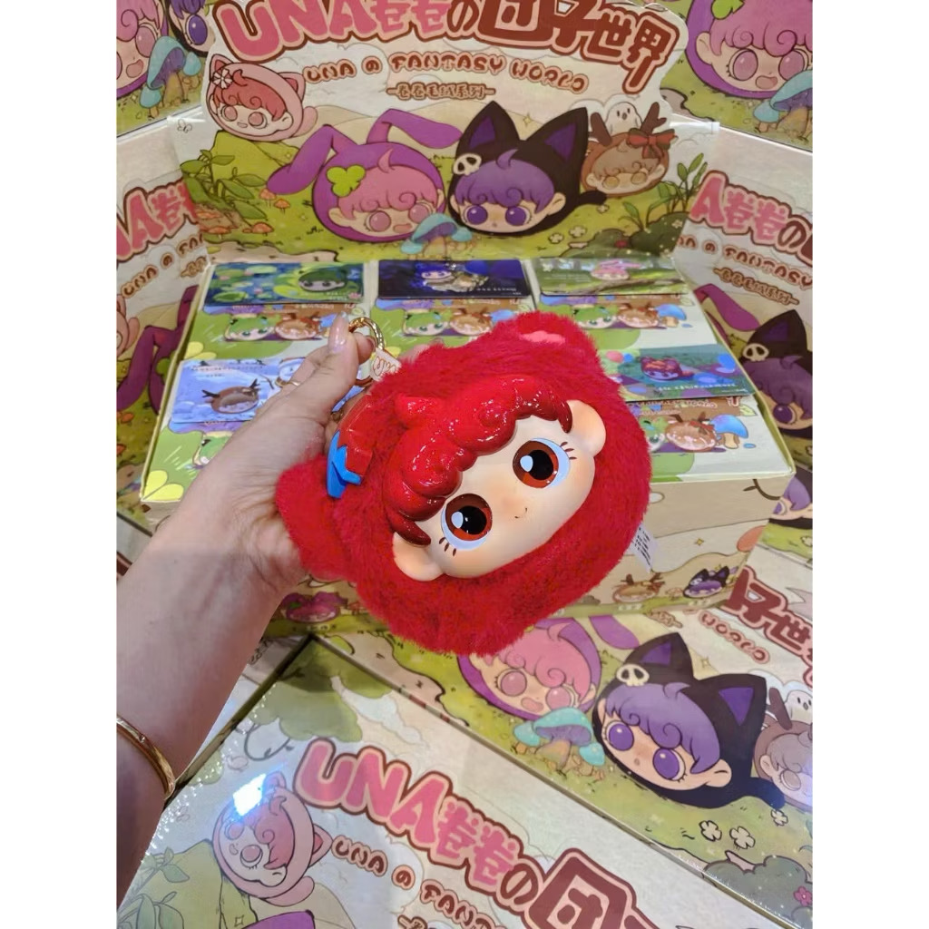 ตุ๊กตาพวงกุญแจ UNA Fantasy World - Roll Plush Toy Series by The Clock Toys