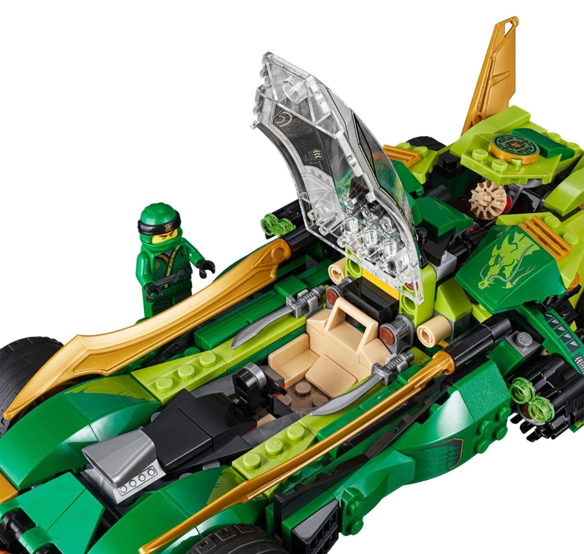 SY 1002 Ninjago Ninja Nightcrawler 588pcs