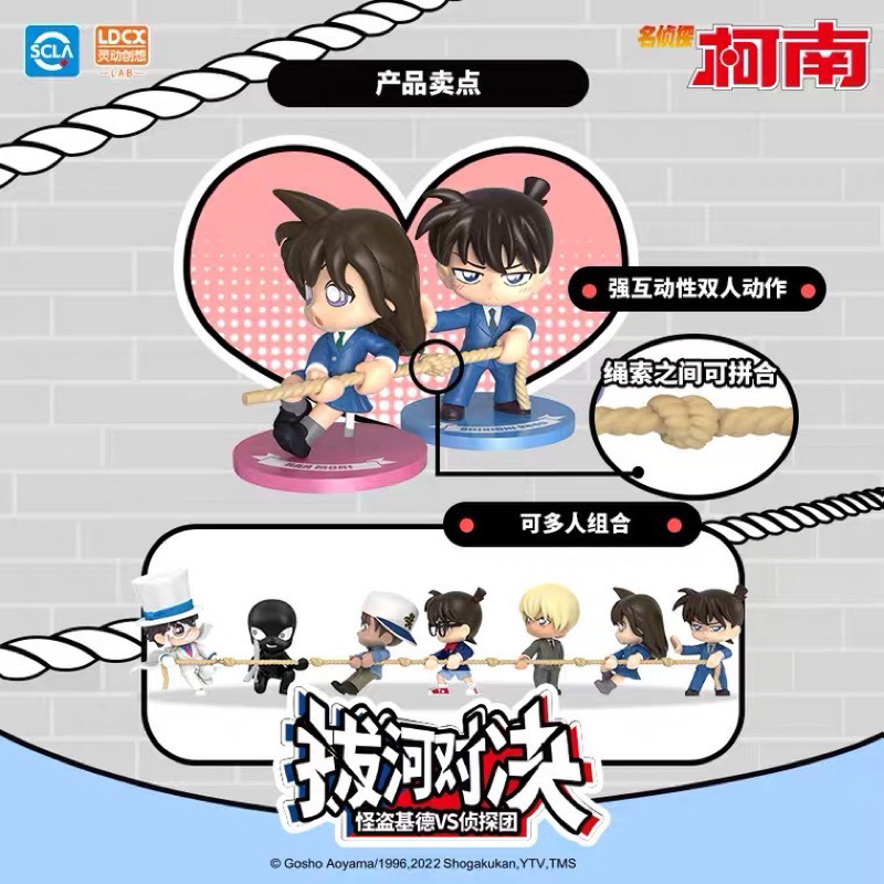 Detective Conan - Kid the Phantom Thief VS Conan Group by LDCX