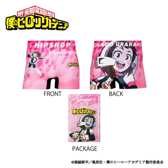 PRE-ORDER : My Hero Academia HIPSHOP Underpants "MY HERO ACADEMIA Series"
