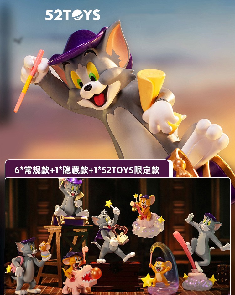 Tom & Jerry - Fantasy Magic by 52Toys (Set of 6+2secret)