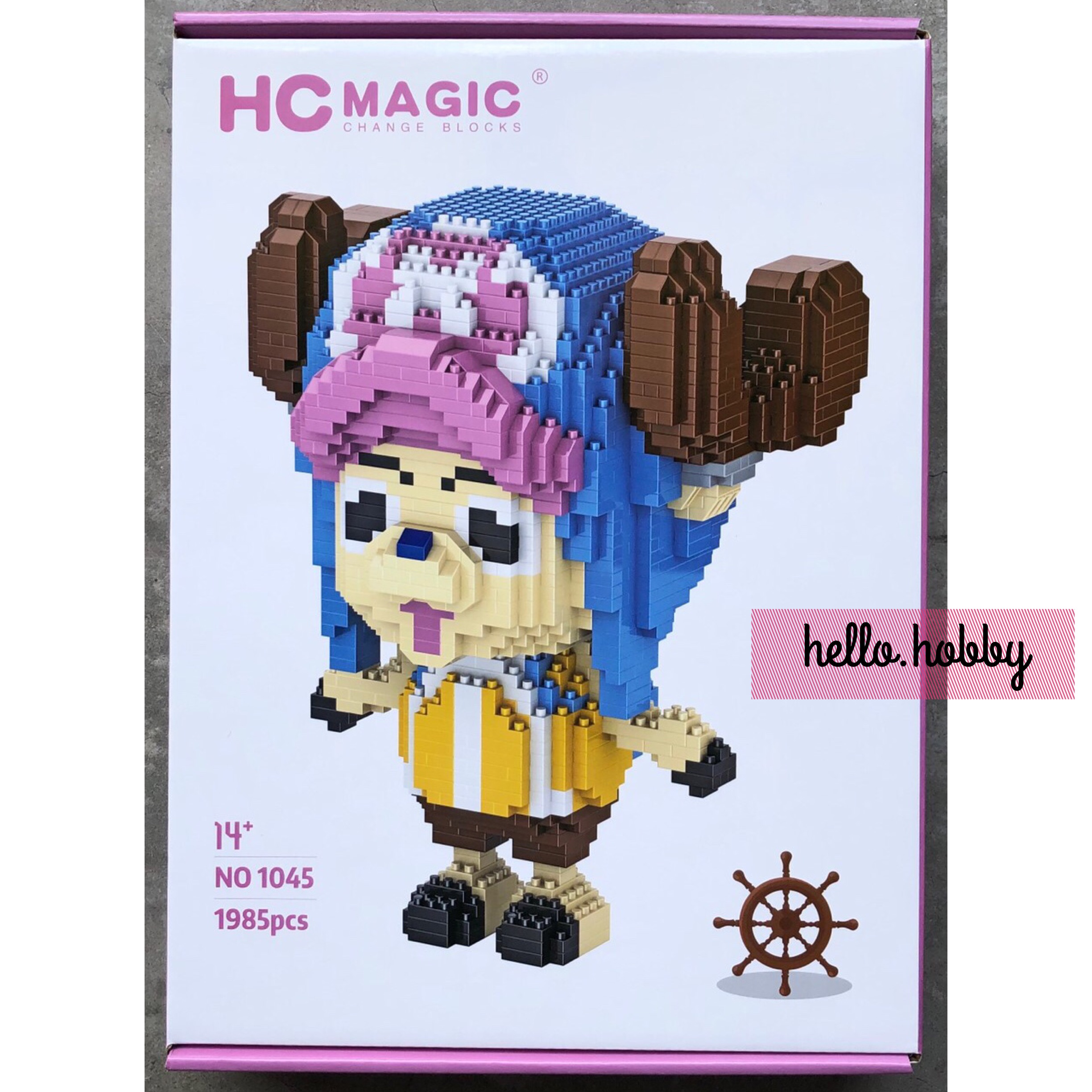Hc Magic 1045 One Piece Tony Tony Chopper 1985pcs