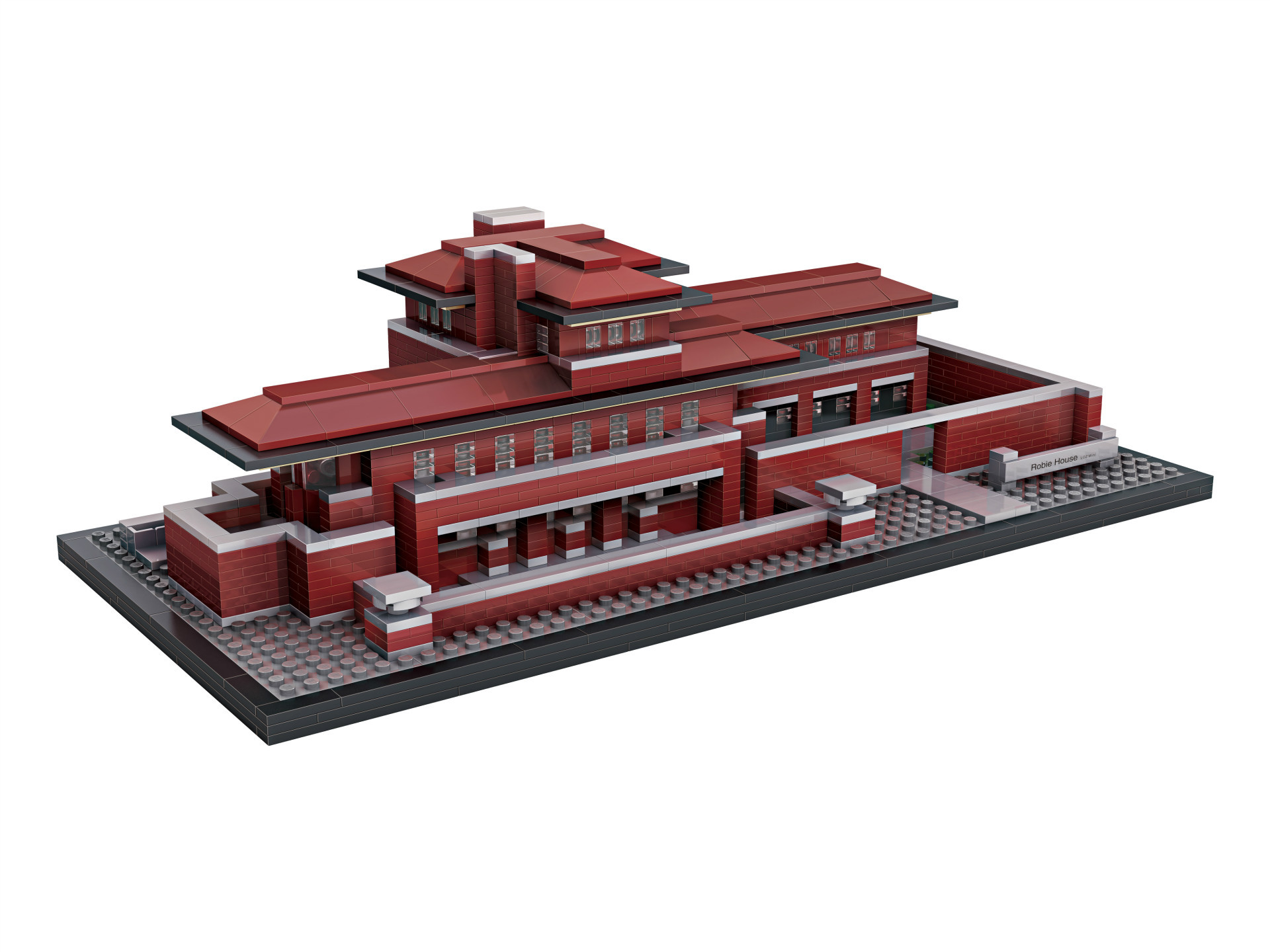 Loz 1018 Robie House 2115pcs