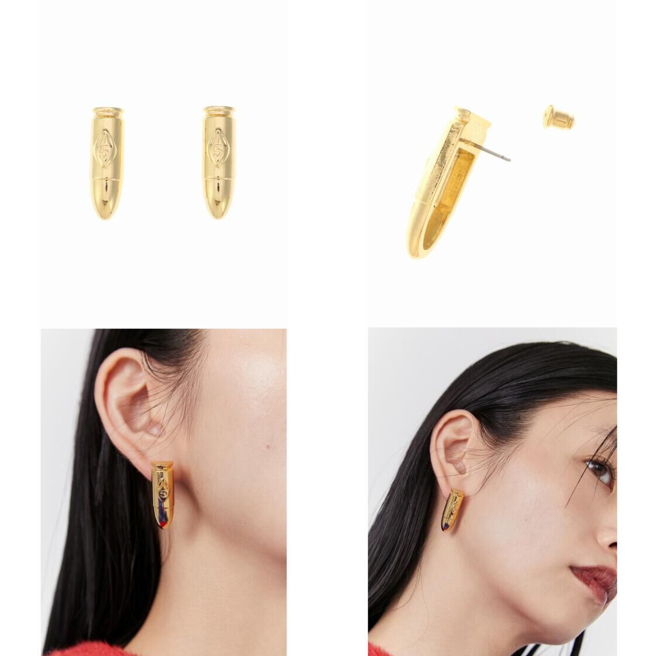 PRE-ORDER : [JoJo's Bizarre Adventure Golden Wind x PAMEO POSE] Guido Mista Earrings