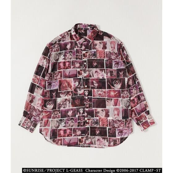PRE-ORDER : Code Geass R4G Total Pattern Shirt (CODE GEASS SCENE PHOTO SHIRT)