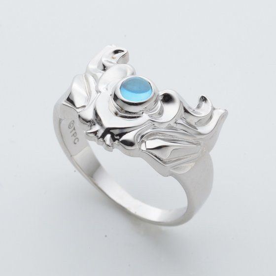 PRE-ORDER : Ultraman R/B Color Timer Design Silver925 Ring